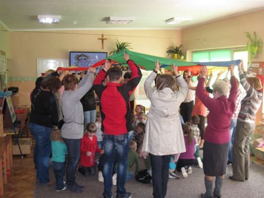 Grafika #16: 02.04.2014 - Zajęcia otwarte dla rodziców w grupie Starszaków