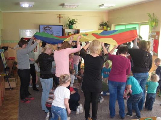 Grafika #17: 02.04.2014 - Zajęcia otwarte dla rodziców w grupie Starszaków