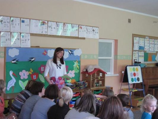 Grafika #18: 02.04.2014 - Zajęcia otwarte dla rodziców w grupie Starszaków