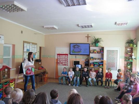 Grafika #22: 02.04.2014 - Zajęcia otwarte dla rodziców w grupie Starszaków