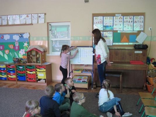 Grafika #23: 02.04.2014 - Zajęcia otwarte dla rodziców w grupie Starszaków