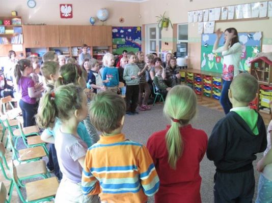 Grafika #28: 02.04.2014 - Zajęcia otwarte dla rodziców w grupie Starszaków