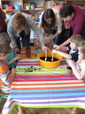 Grafika #35: 02.04.2014 - Zajęcia otwarte dla rodziców w grupie Starszaków