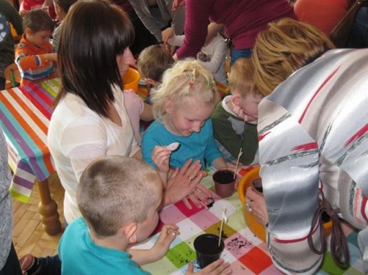 Grafika #36: 02.04.2014 - Zajęcia otwarte dla rodziców w grupie Starszaków