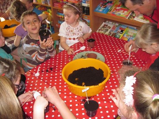 Grafika #38: 02.04.2014 - Zajęcia otwarte dla rodziców w grupie Starszaków