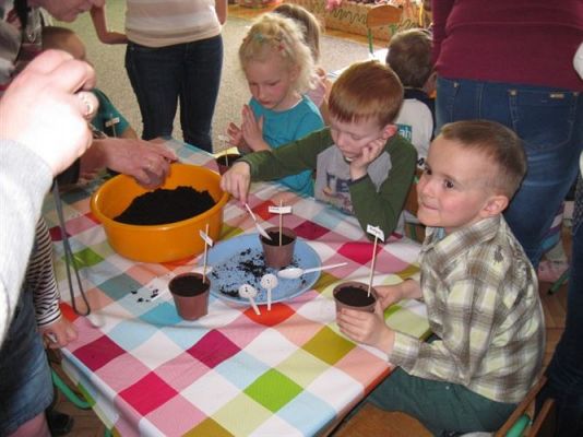 Grafika #39: 02.04.2014 - Zajęcia otwarte dla rodziców w grupie Starszaków