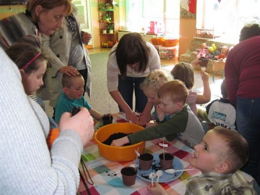 Grafika #40: 02.04.2014 - Zajęcia otwarte dla rodziców w grupie Starszaków