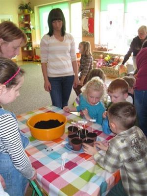 Grafika #43: 02.04.2014 - Zajęcia otwarte dla rodziców w grupie Starszaków