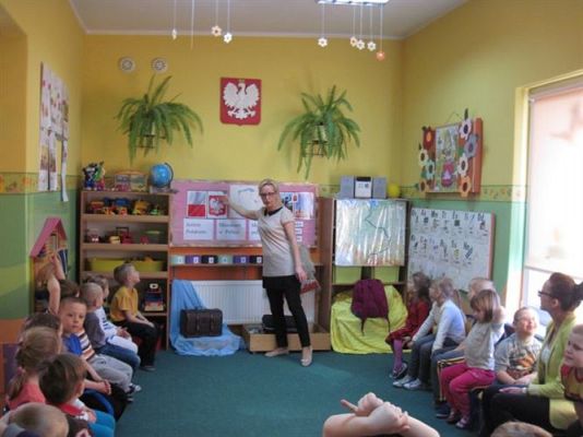 Grafika #4: 01.04.2014 - Zajęcia otwarte dla rodziców w grupie Średniaków