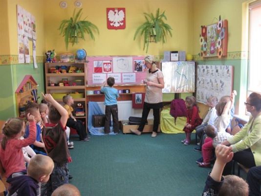 Grafika #5: 01.04.2014 - Zajęcia otwarte dla rodziców w grupie Średniaków