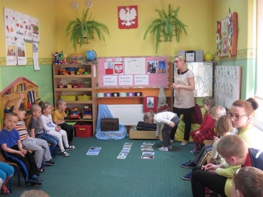 Grafika #13: 01.04.2014 - Zajęcia otwarte dla rodziców w grupie Średniaków