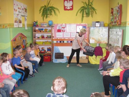 Grafika #14: 01.04.2014 - Zajęcia otwarte dla rodziców w grupie Średniaków