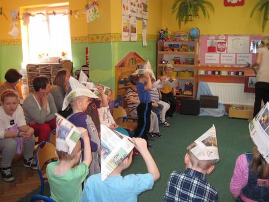 Grafika #16: 01.04.2014 - Zajęcia otwarte dla rodziców w grupie Średniaków