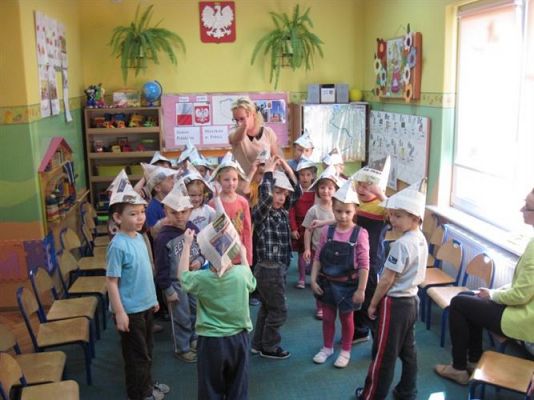 Grafika #17: 01.04.2014 - Zajęcia otwarte dla rodziców w grupie Średniaków