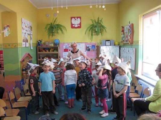 Grafika #18: 01.04.2014 - Zajęcia otwarte dla rodziców w grupie Średniaków