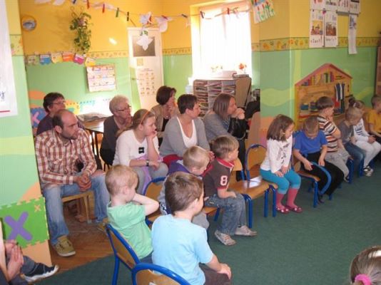 Grafika #20: 01.04.2014 - Zajęcia otwarte dla rodziców w grupie Średniaków