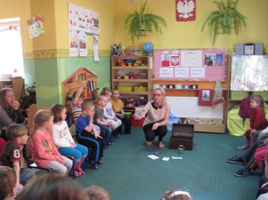 Grafika #22: 01.04.2014 - Zajęcia otwarte dla rodziców w grupie Średniaków