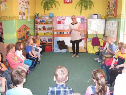 Grafika #24: 01.04.2014 - Zajęcia otwarte dla rodziców w grupie Średniaków