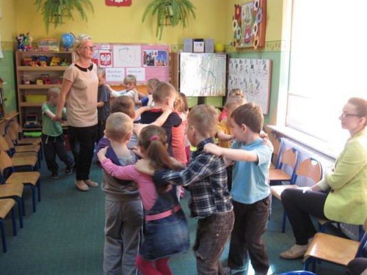 Grafika #26: 01.04.2014 - Zajęcia otwarte dla rodziców w grupie Średniaków