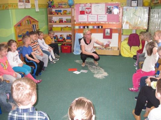 Grafika #30: 01.04.2014 - Zajęcia otwarte dla rodziców w grupie Średniaków