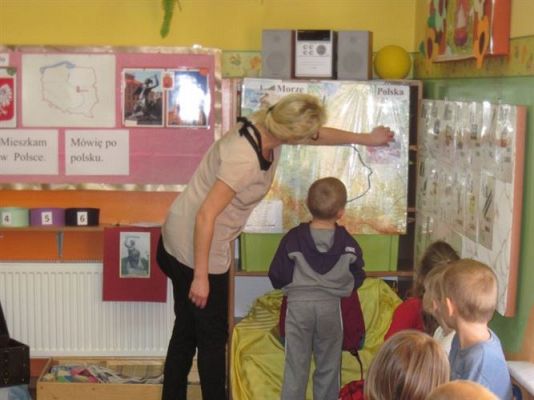 Grafika #31: 01.04.2014 - Zajęcia otwarte dla rodziców w grupie Średniaków