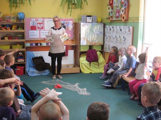 Grafika #32: 01.04.2014 - Zajęcia otwarte dla rodziców w grupie Średniaków