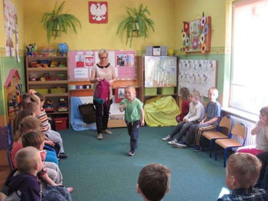 Grafika #35: 01.04.2014 - Zajęcia otwarte dla rodziców w grupie Średniaków