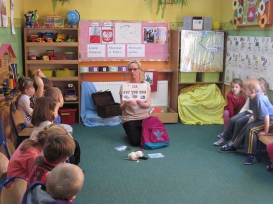 Grafika #38: 01.04.2014 - Zajęcia otwarte dla rodziców w grupie Średniaków