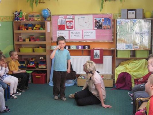 Grafika #41: 01.04.2014 - Zajęcia otwarte dla rodziców w grupie Średniaków