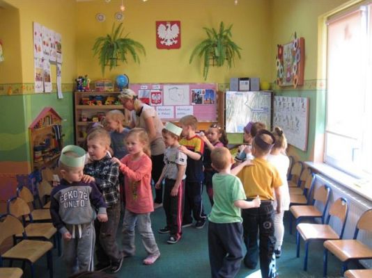 Grafika #45: 01.04.2014 - Zajęcia otwarte dla rodziców w grupie Średniaków