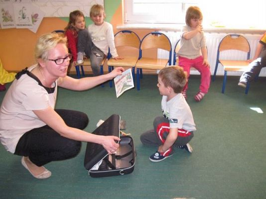 Grafika #49: 01.04.2014 - Zajęcia otwarte dla rodziców w grupie Średniaków