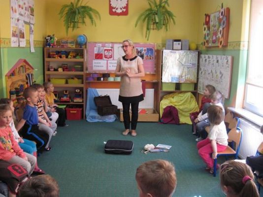 Grafika #51: 01.04.2014 - Zajęcia otwarte dla rodziców w grupie Średniaków