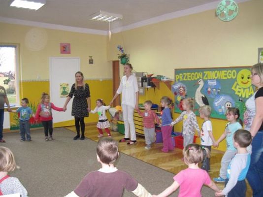 Grafika #9: 25.03.2014 - Zajęcia otwarte dla rodziców w gr.I - "Gimnastyka dla Smyka"