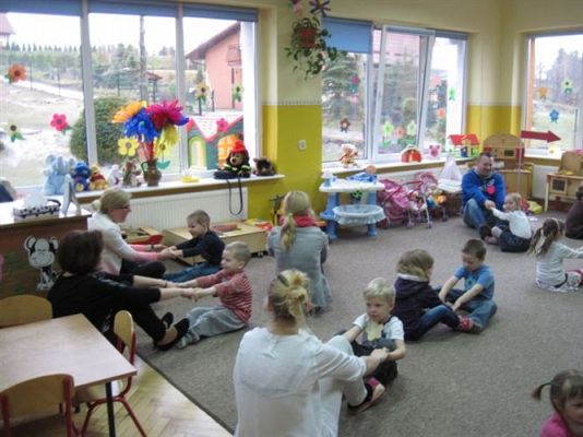 Grafika #15: 25.03.2014 - Zajęcia otwarte dla rodziców w gr.I - "Gimnastyka dla Smyka"