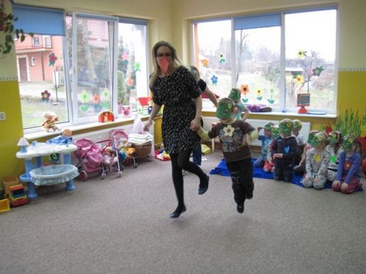 Grafika #20: 25.03.2014 - Zajęcia otwarte dla rodziców w gr.I - "Gimnastyka dla Smyka"