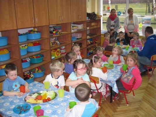 Grafika #24: 25.03.2014 - Zajęcia otwarte dla rodziców w gr.I - "Gimnastyka dla Smyka"