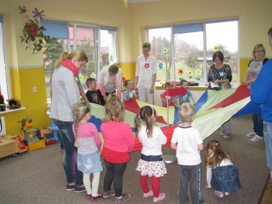 Grafika #27: 25.03.2014 - Zajęcia otwarte dla rodziców w gr.I - "Gimnastyka dla Smyka"