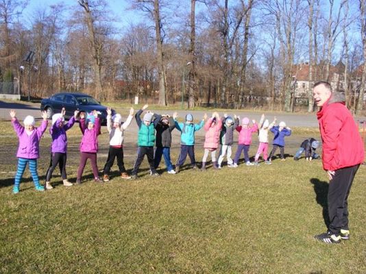 Grafika #6: 12.03.2014 - Mini trening wiosenny prowadzony przez trenera piłki nożnej