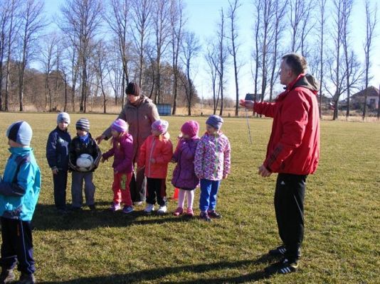 Grafika #22: 12.03.2014 - Mini trening wiosenny prowadzony przez trenera piłki nożnej