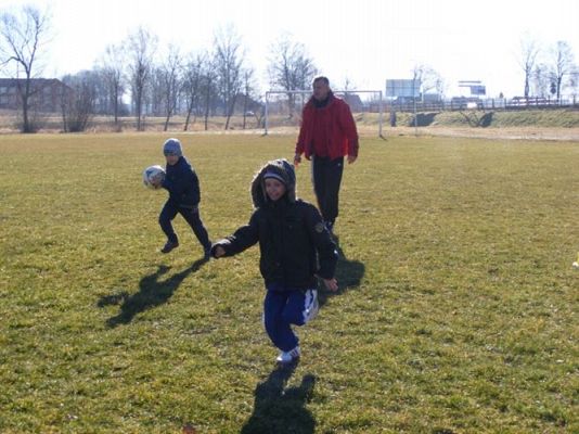 Grafika #29: 12.03.2014 - Mini trening wiosenny prowadzony przez trenera piłki nożnej