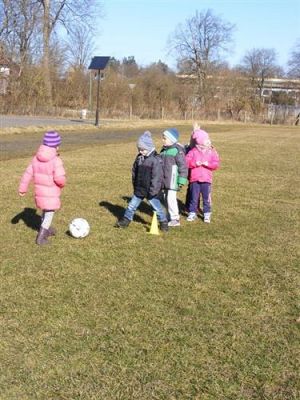 Grafika #35: 12.03.2014 - Mini trening wiosenny prowadzony przez trenera piłki nożnej