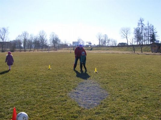 Grafika #39: 12.03.2014 - Mini trening wiosenny prowadzony przez trenera piłki nożnej