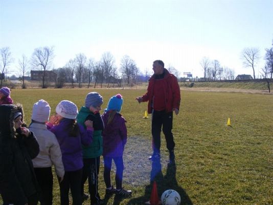 Grafika #41: 12.03.2014 - Mini trening wiosenny prowadzony przez trenera piłki nożnej