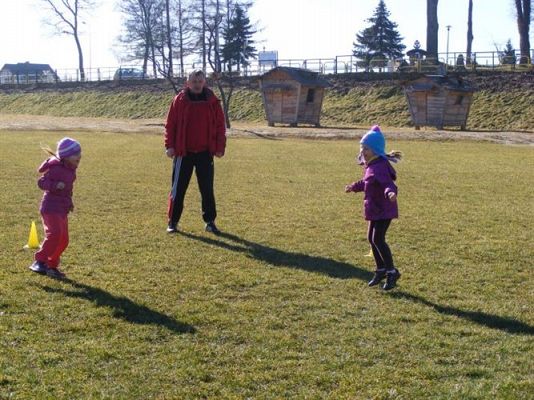 Grafika #45: 12.03.2014 - Mini trening wiosenny prowadzony przez trenera piłki nożnej