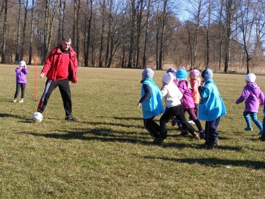 Grafika #67: 12.03.2014 - Mini trening wiosenny prowadzony przez trenera piłki nożnej