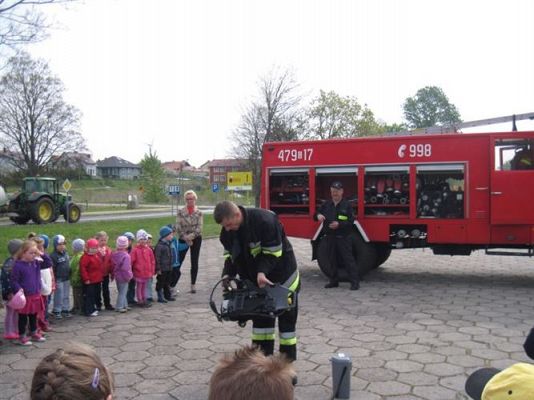 Grafika #10: 07.05.2014 - Spotkanie ze Strażakami