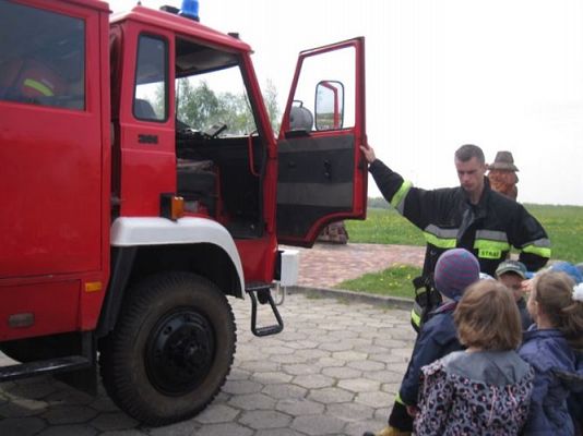 Grafika #15: 07.05.2014 - Spotkanie ze Strażakami