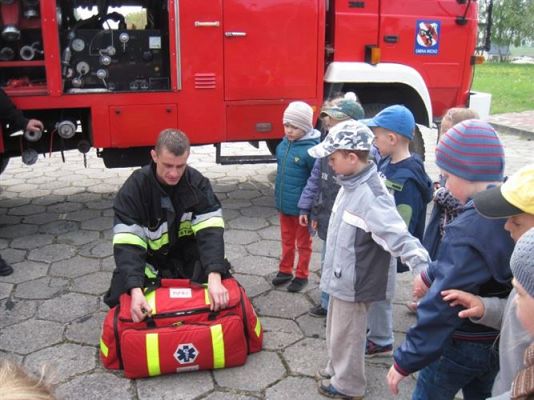 Grafika #18: 07.05.2014 - Spotkanie ze Strażakami