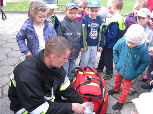 Grafika #22: 07.05.2014 - Spotkanie ze Strażakami