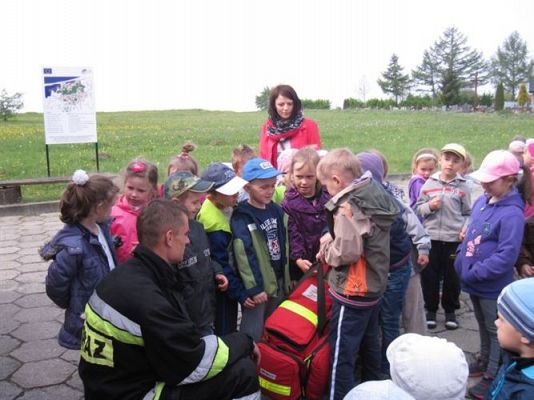 Grafika #23: 07.05.2014 - Spotkanie ze Strażakami